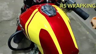 Bajaj V stickers