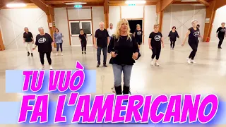 TU VUÒ FA L’AMERICANO #ballodigruppo #linedance  #italy