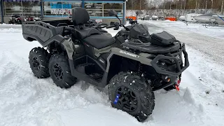 Can Am Outlander MAX 6x6 1000 2 - paikkainen