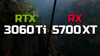 RTX 3060 Ti vs RX 5700 XT - Test in 8 Games