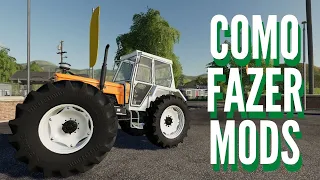 Aula 2 - Como trocar as rodas no FS |  Como fazer mods para o Farming Simulator 19 Aula 2