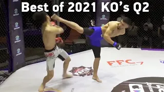 MMA's Best Knockouts of the 2021 | 2nd Quarter, HD