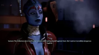 Mass Effect 2 - Meeting Samara (All Squad Dialogue)