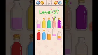 Water sort puzzle Level-36 to 40 (Combined)