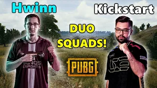 Soniqs Hwinn & Kickstart - DUO SQUADS! - PUBG