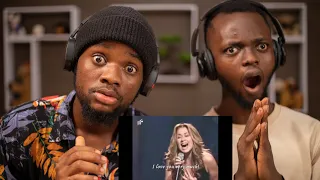 OUR FIRST TIME HEARING Lara Fabian - Caruso (English lyrics translation) REACTION!!!😱