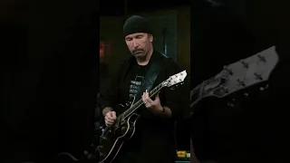 Jimmy, Jack White And The Edge Jamming together to ‘In My Time Of Dying’ for the ‘It Might Get Loud