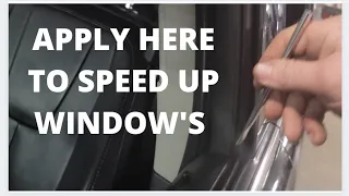 Window Slow To Go Up - Fix - Simple Easy - Try this first before Spending lots of money