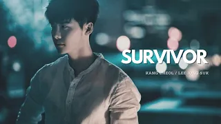 Kang Cheol / Lee Jong Suk | W :Two Worlds FMV | Survivor