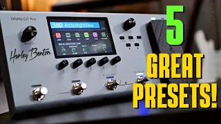 Harley Benton DNAfx Git Pro - 5 Great Presets!