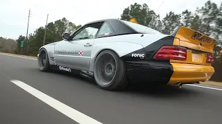 WIDEBODY MERCEDES pt. 8 - IT BROKE ON THE FIRST DRIVE!