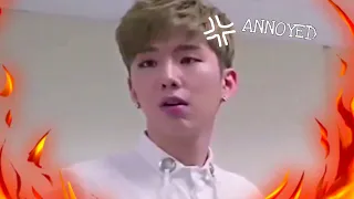 Kihyun losing his temper