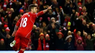 Alberto Moreno Goal Vs Stoke City (1-0)