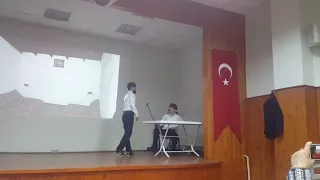 Mehmet Akif Ersoy İstiklal Marşı Yazıyor Tiyatro Gösterisi