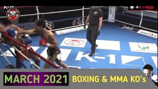 Best Boxing & MMA Knockouts ¦ March 2021 ¦ Week 4 ¦ Part 2