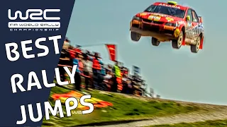 BEST RALLY JUMPS. Famous WRC Jumps: Fafe Jump, Colin's Crest with Novikov, Ogier, Meeke and more.
