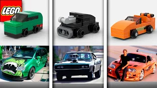 Micro LEGO "Fast & Furious" Cars | Comparison