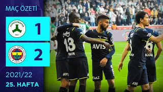 ÖZET: Giresunspor 1-2 Fenerbahçe | 25. Hafta - 2021/22