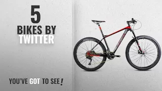 Top 10 Twitter Bikes [2018]: Twitter Carbon fiber cross-country mountain bike with Shimano M8000 22