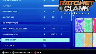 Ratchet & Clank - Rift Apart: All Accessibility Options Showcase