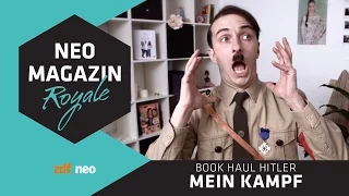 Buch Haul Hitler: Mein Kampf | NEO MAGAZIN ROYALE mit Jan Böhmermann - ZDFneo