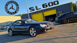 Mercedes SL600 V12  -  Speed Noise Exhaust Sound