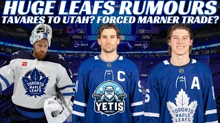 NHL Trade Rumours - Tavares to Utah? Leafs Forcing Marner Trade? Flames, CBJ & Broissoit to Leafs?