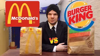 McDonald's VS Burger King. QUEM É MELHOR? BIG MAC OU WHOPPER?