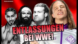 Entlassungen bei WWE: Matt Riddle, Dolph Ziggler, Ali und weitere müssen gehen. Die Hintergründe!
