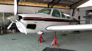 Beech bonanza Landing gear test