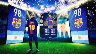 FIFA 18 - TOTY RONALDO & MESSI IN A PACK!!! (BEST TEAM OF THE YEAR PACKS EVER)