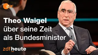 Theo Waigel über seine Amtszeit | Markus Lanz vom 16. Dezember 2020