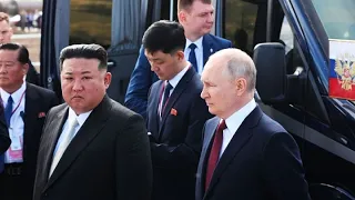 Владимир Путин подарил Ким Чен Ыну автомобиль Aurus