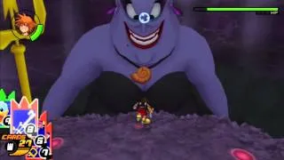 Kingdom Hearts Re: Chain of Memories HD - Ursula No Damage (Proud Mode/Sora's Story)