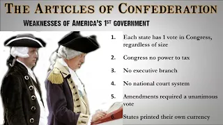 IB HOTA #8 The A o C  & the Constitutional Convention