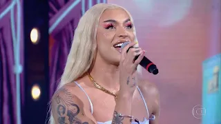 Pabllo Vittar canta "Triste Com T" no "Caldeirão do Huck" | Completo