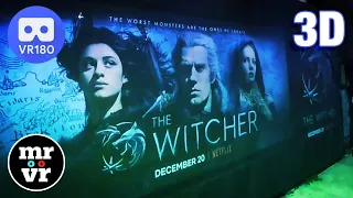 'Enter the Continent: The Witcher Fan Experience' in Hollywood in 3D [VR180]
