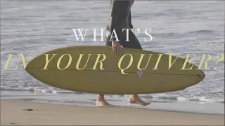 What's In Your Quiver? w/ Alex Swanson | Three board quiver