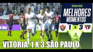 VITÓRIA 1 X 3 SÃO PAULO ‐ MELHORES MOMENTOS