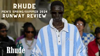 Rhude Men's Spring/Summer 2024 Runway Review | immaculate.