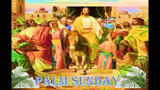 The Triumphant Entry of Jesus  (Palm Sunday Bible Stories for Kids) #palmsunday #kids #bible #story