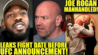 Jon Jones LEAKS his next FIGHT Date and Location, Joe Rogan wants MMA Rule change,Conor McGregor