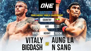 Vitaly Bigdash vs. Aung La N Sang 1 | Full Fight Replay