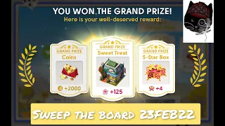 JUNE'S JOURNEY - SWEEP THE BOARD - 23FEB22