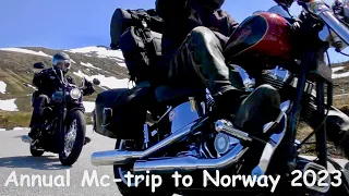 Annual Mc-trip to Norway june 2023