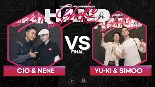 CiO & NENE VS YU-KI & SIMOO | FINAL ROUND - HAND SHAKE LOCKING BATTLE VOL.6