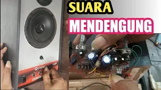 Cara memperbaiki speaker aktif mendengung