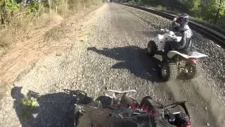 Atv Police Chase (HILARIOUS)