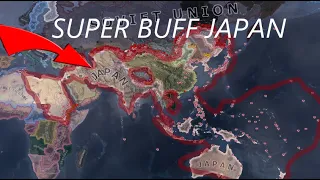 HOI4 super buffed Japan AI only timelapse