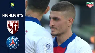 FC METZ - PARIS SAINT-GERMAIN (1 - 3) - Highlights - (FCM - PSG) / 2020-2021